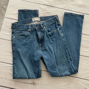 Everlane Blue Straight Jeans Classic Style
